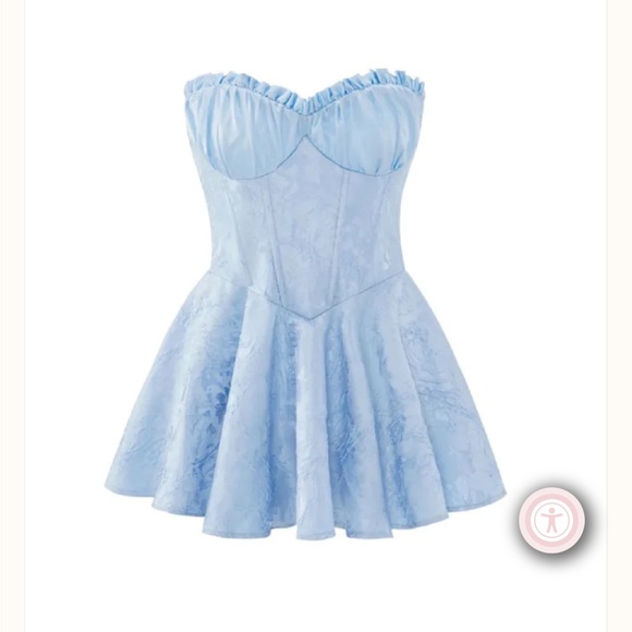 NWT Nana Jacqueline Airina Dress Blue - Picture 4 of 5